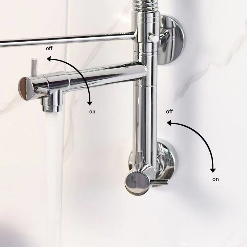 Modern 1-Handle Faucet Touchless Spring Spout Standard Kitchen Faucet