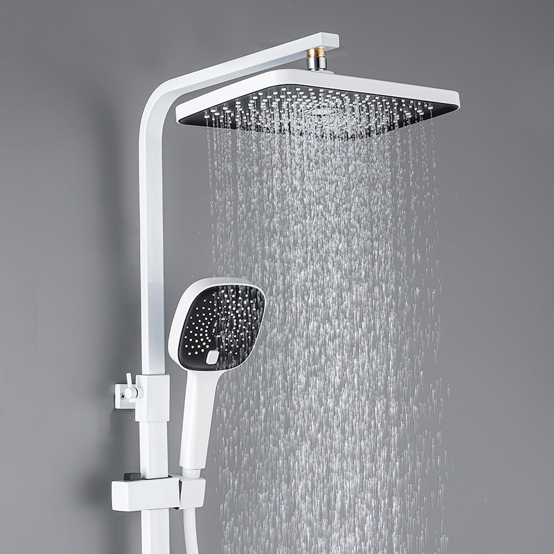 Modern  Pressure Balanced Diverter Valve Shower Faucet Adjustable Shower System