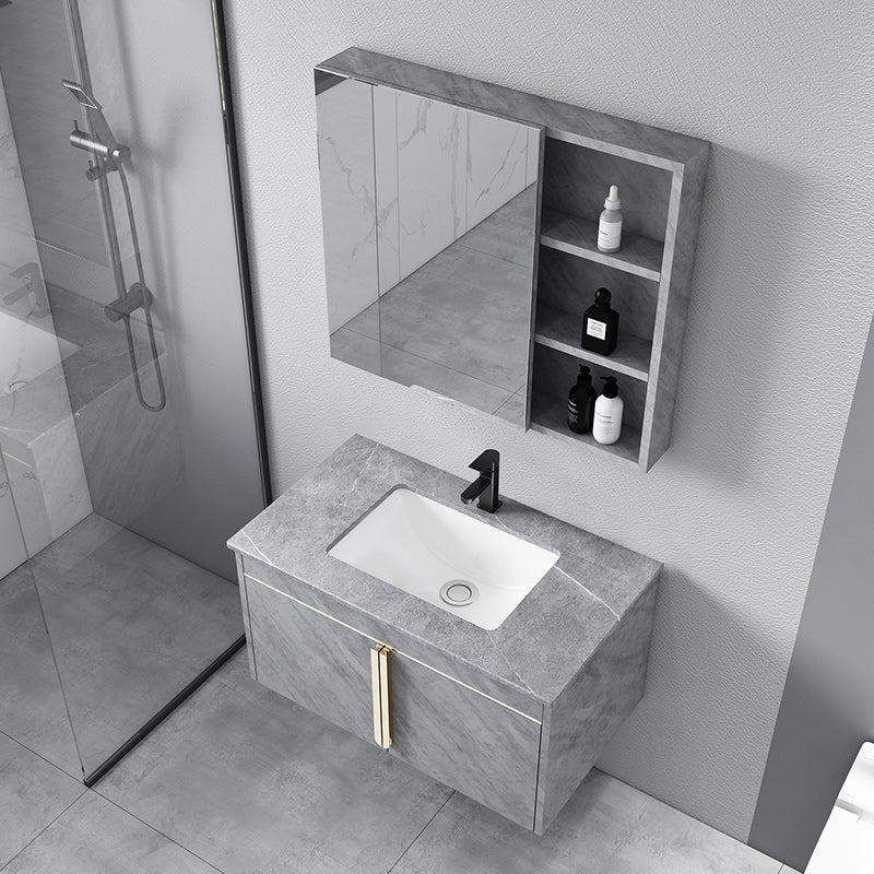 Contemporary Sink Cabinet Mirror Cabinet Vanity Cabinet for Bathroom