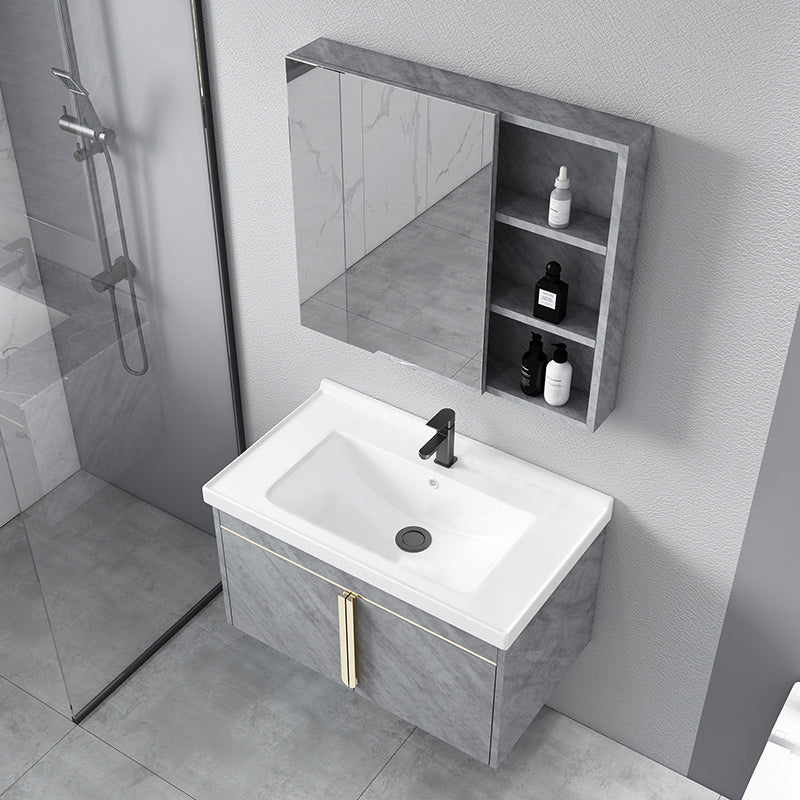 Contemporary Sink Cabinet Mirror Cabinet Vanity Cabinet for Bathroom