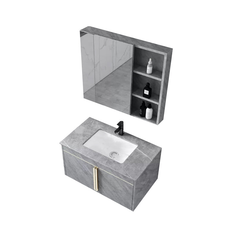 Contemporary Sink Cabinet Mirror Cabinet Vanity Cabinet for Bathroom