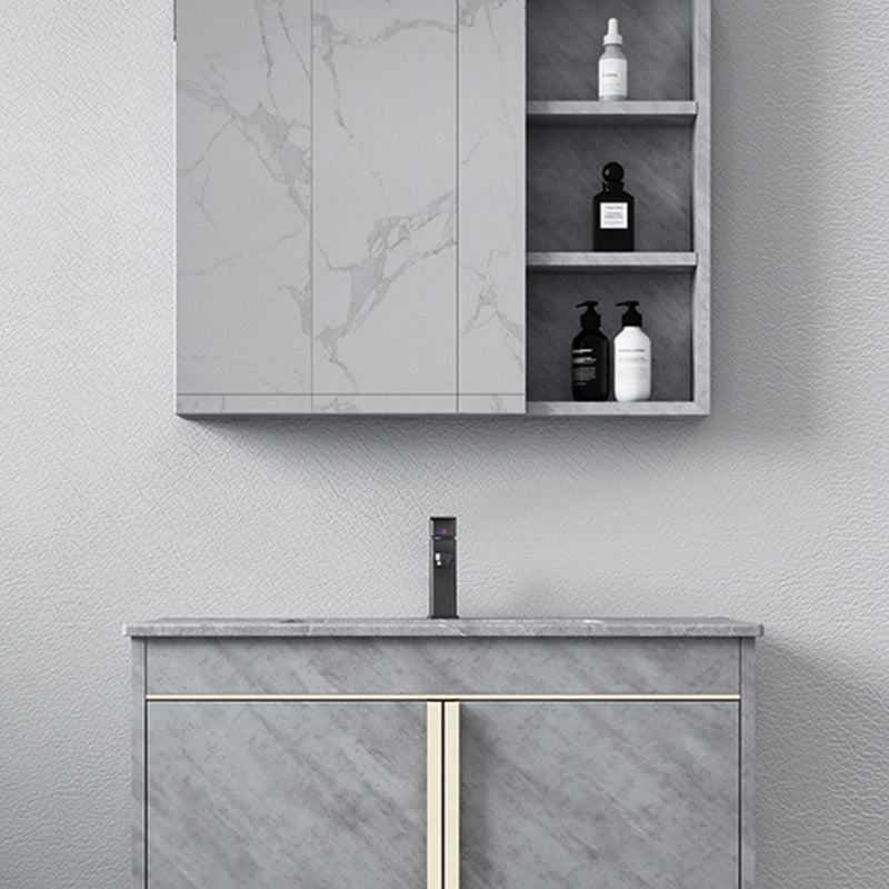 Contemporary Sink Cabinet Mirror Cabinet Vanity Cabinet for Bathroom
