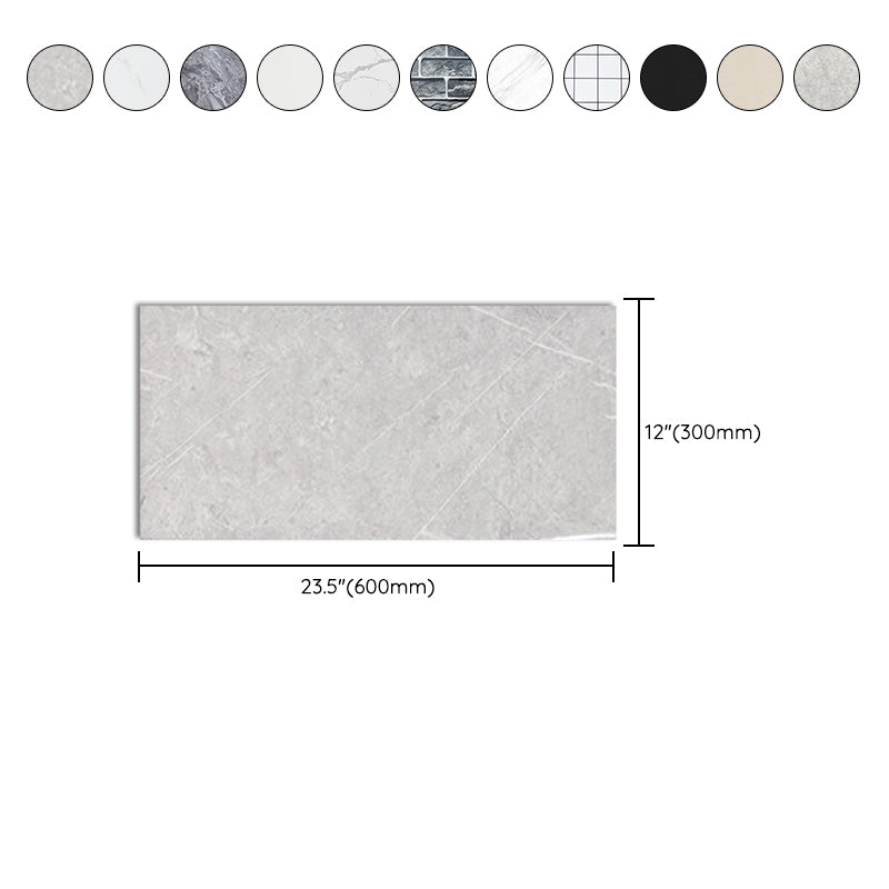 PVC Peel and Stick Tile Modern Peel and Stick Backsplash Wall Tile