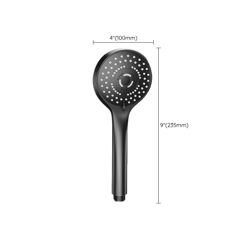Contemporary Style Shower Head Wall-mounted Plastic Shower Head