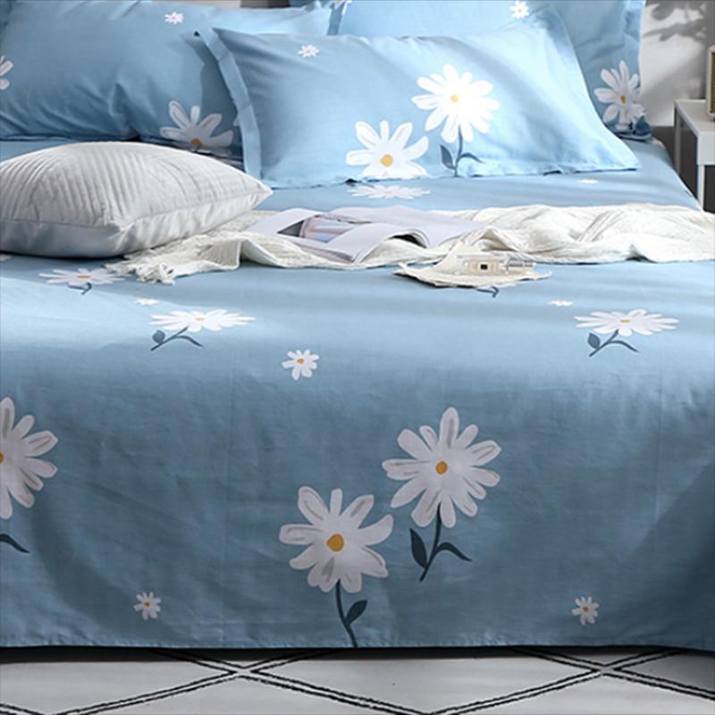 Cotton Bed Sheet Single Piece Dormitory Home Bedroom Fitted Sheet