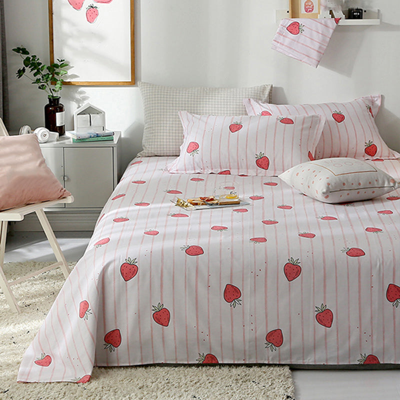 Cotton Bed Sheet Single Piece Dormitory Home Bedroom Fitted Sheet