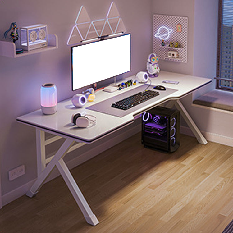 Contemporary Computer Desk Home Engineered Wood Office Desk with Legs