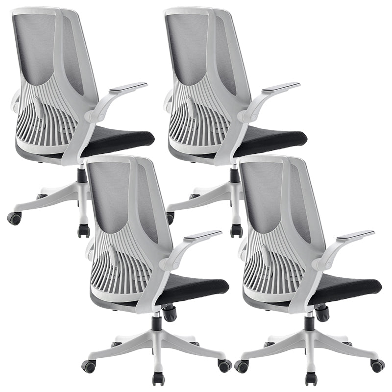 Modern Slide Office Chair Adjustable Seat Height Desk Chair for Office