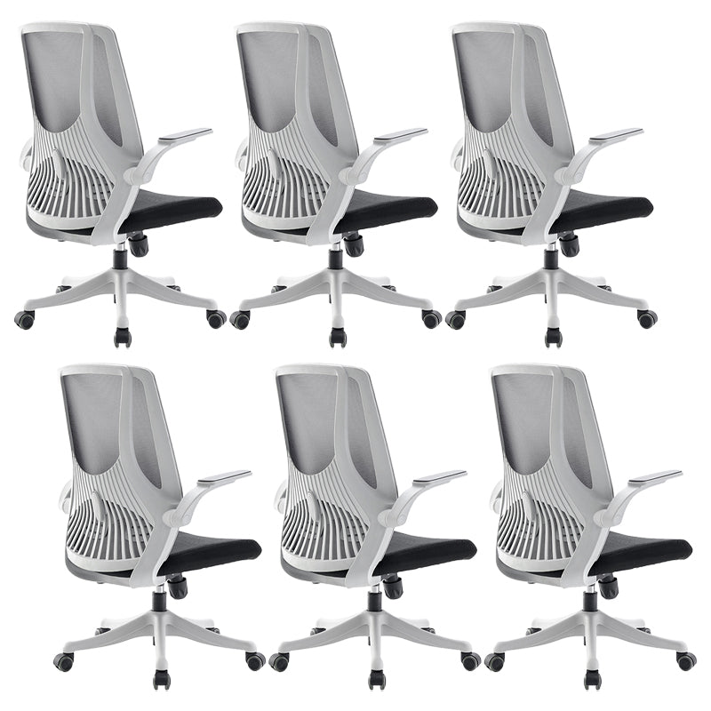 Modern Slide Office Chair Adjustable Seat Height Desk Chair for Office