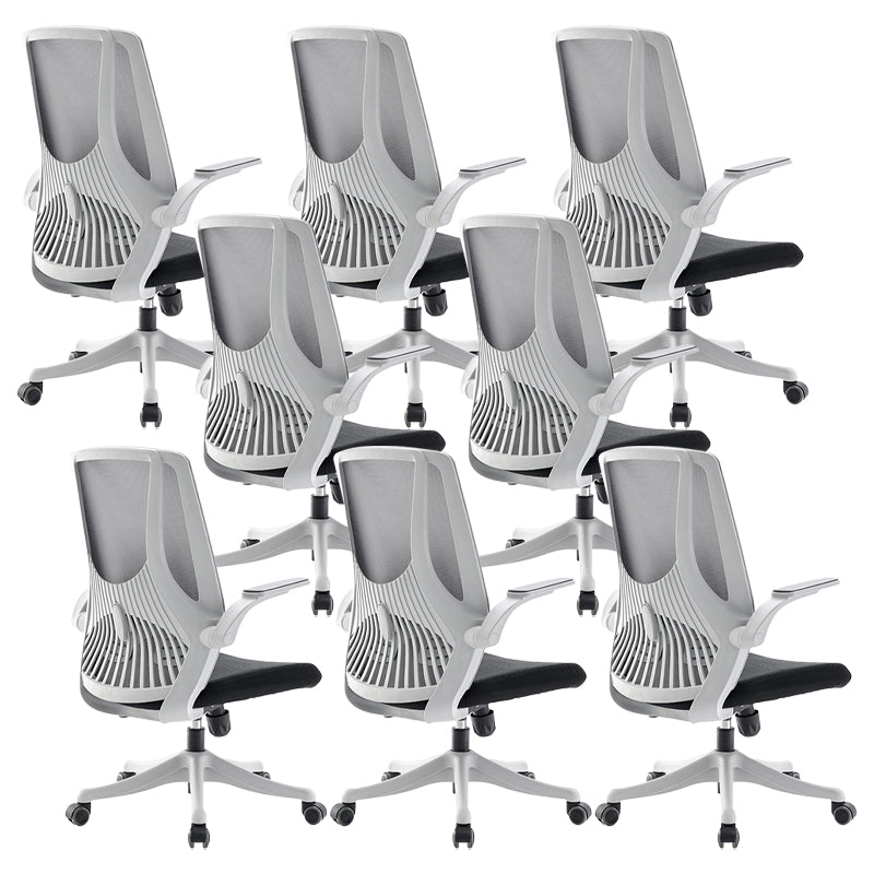 Modern Slide Office Chair Adjustable Seat Height Desk Chair for Office