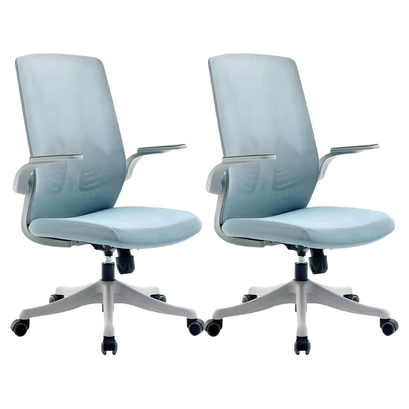 Modern Slide Office Chair Adjustable Seat Height Desk Chair for Office