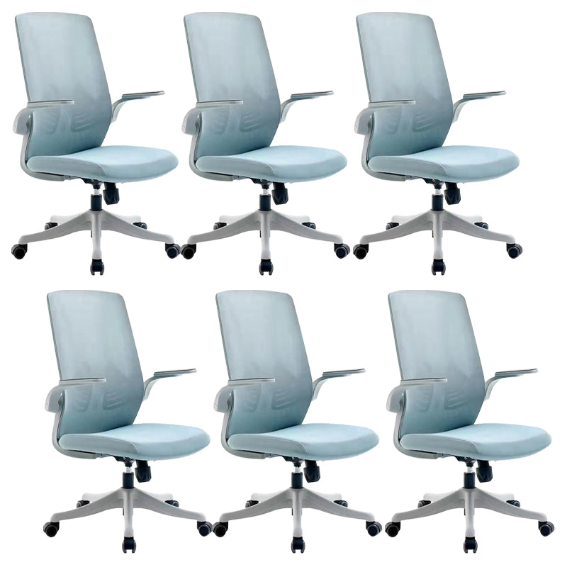 Modern Slide Office Chair Adjustable Seat Height Desk Chair for Office