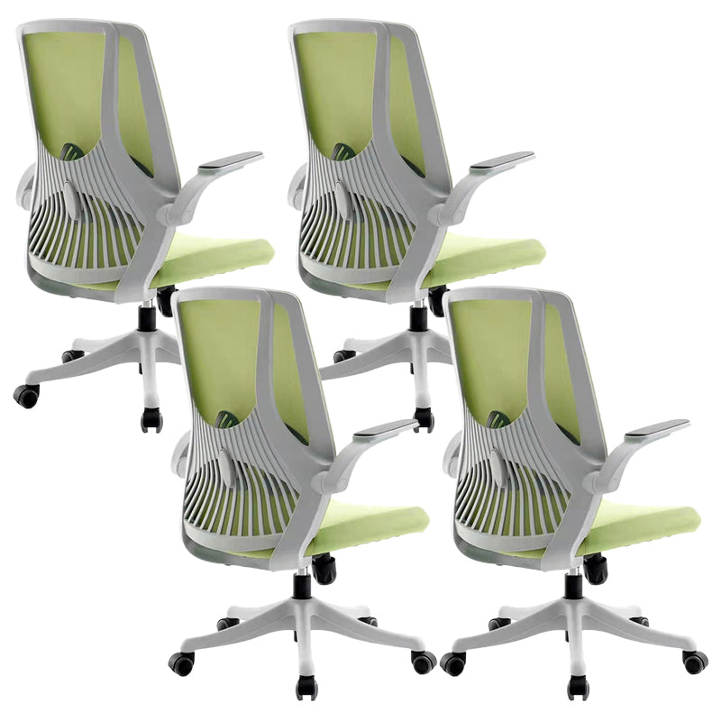 Modern Slide Office Chair Adjustable Seat Height Desk Chair for Office