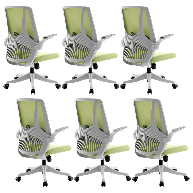 Modern Slide Office Chair Adjustable Seat Height Desk Chair for Office