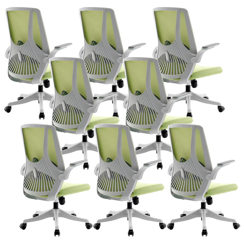 Modern Slide Office Chair Adjustable Seat Height Desk Chair for Office