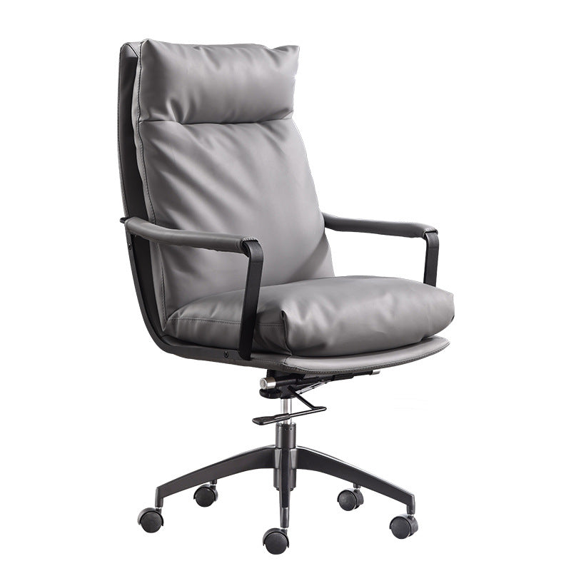 Modern Managers Chair Padded Arms Executive Chair with Wheels for Office