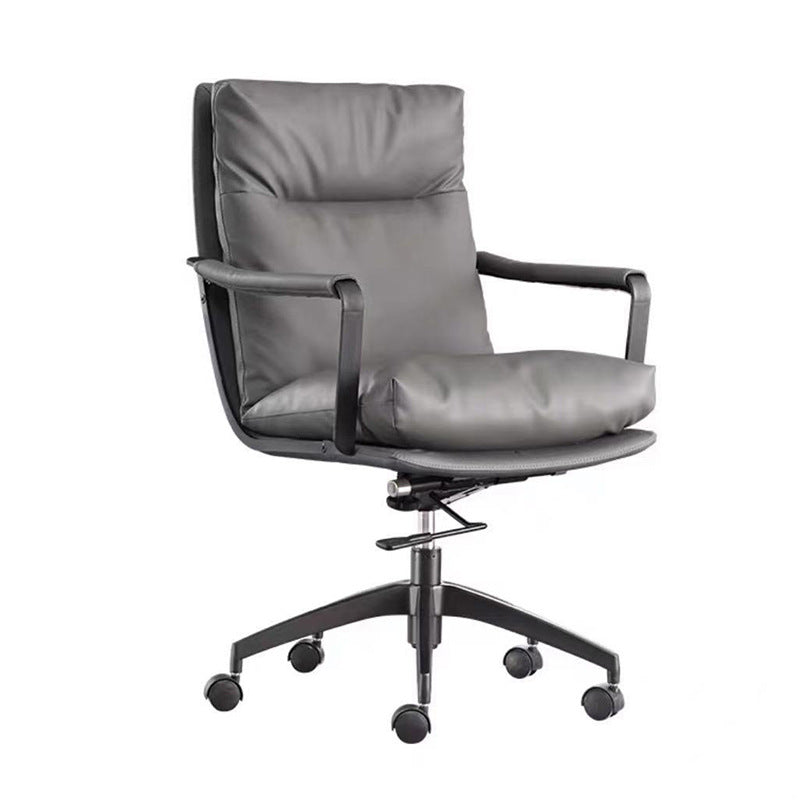 Modern Managers Chair Padded Arms Executive Chair with Wheels for Office