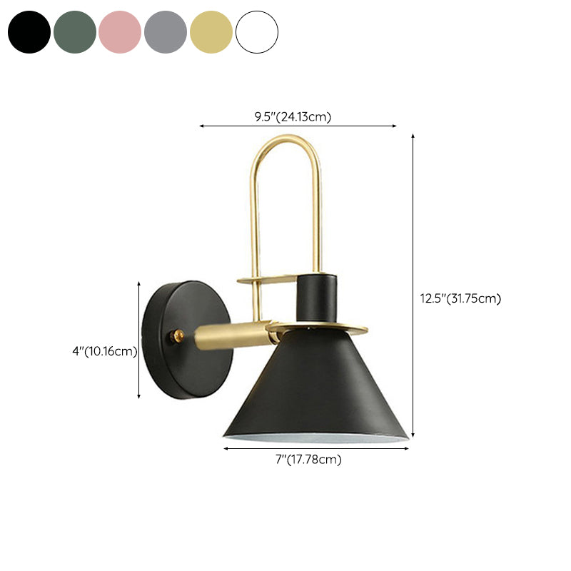 Contemporary Colorful Vanity Light Creative Wall Light Sconce for Washroom