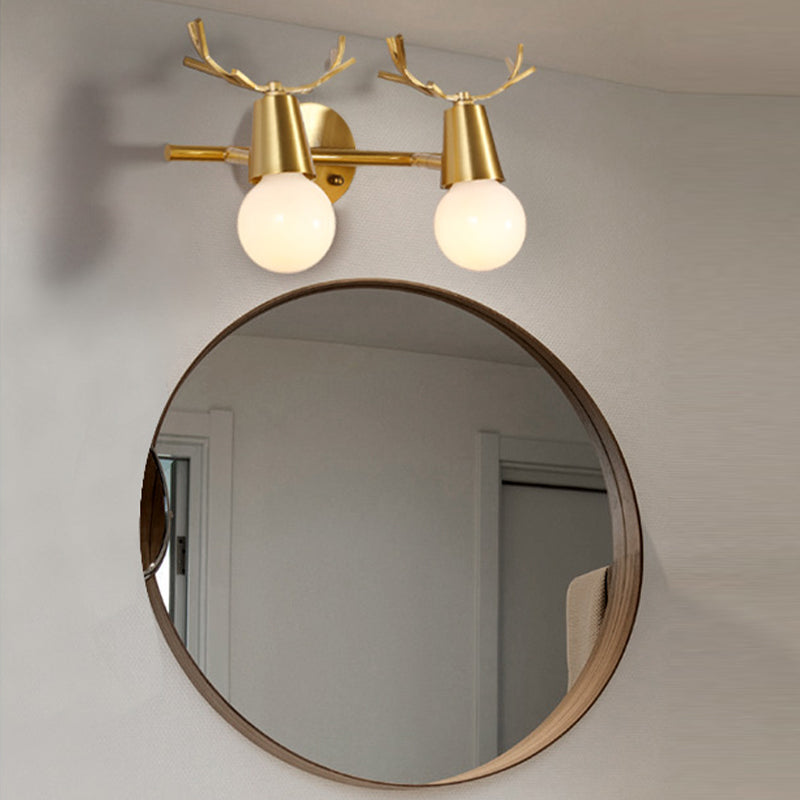 Unique Shape Wall Light Fixture Modern Wall Mounted Lighting for Washroom