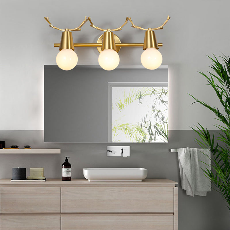 Unique Shape Wall Light Fixture Modern Wall Mounted Lighting for Washroom