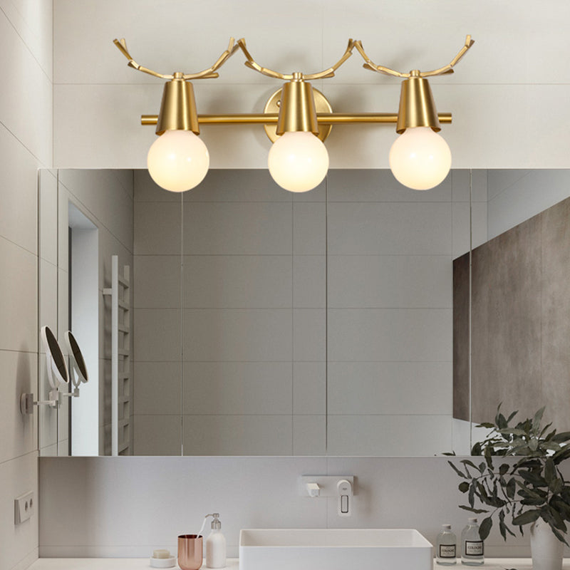 Unique Shape Wall Light Fixture Modern Wall Mounted Lighting for Washroom