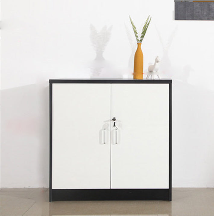 Industrial Vertical File Cabinet Locking Storage Wood File Cabinet for Home Office