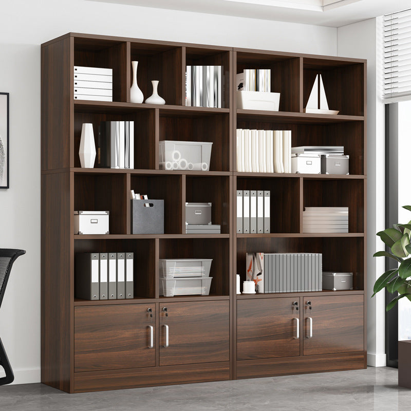 Modern Vertical Filing Cabinet Locking Detail Wooden File Cabinet with Storage Shelves