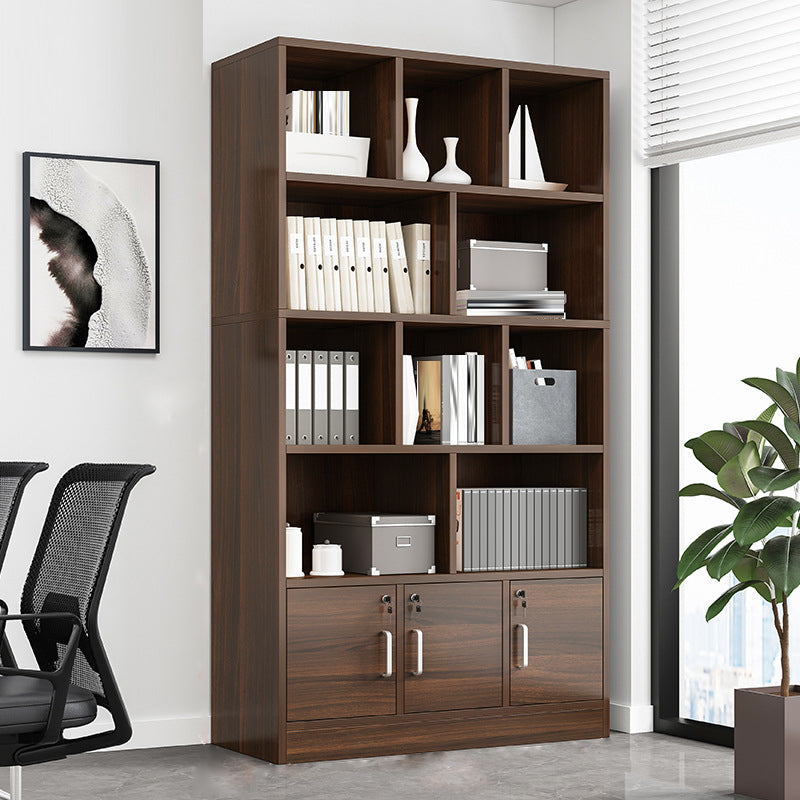 Modern Vertical Filing Cabinet Locking Detail Wooden File Cabinet with Storage Shelves