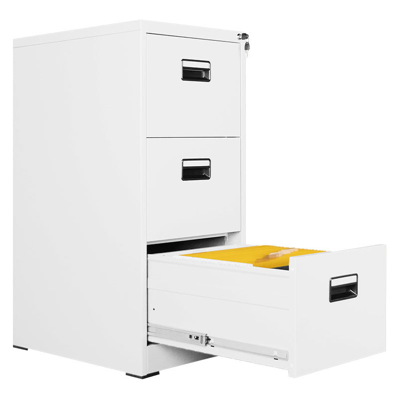 Contemporary Style File Cabinet Metal Filing Cabinet for Home Office