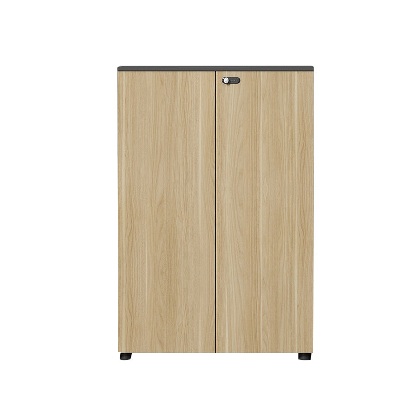 Nordic Style File Cabinets Wood Vertical File Cabinet with Lock