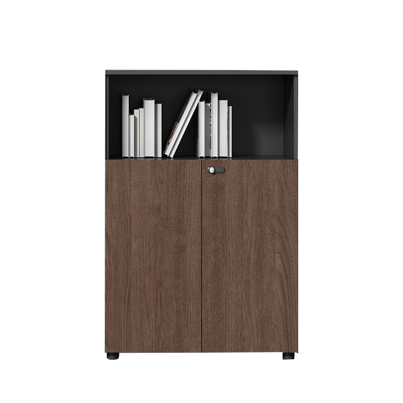 Nordic Style File Cabinets Wood Vertical File Cabinet with Lock