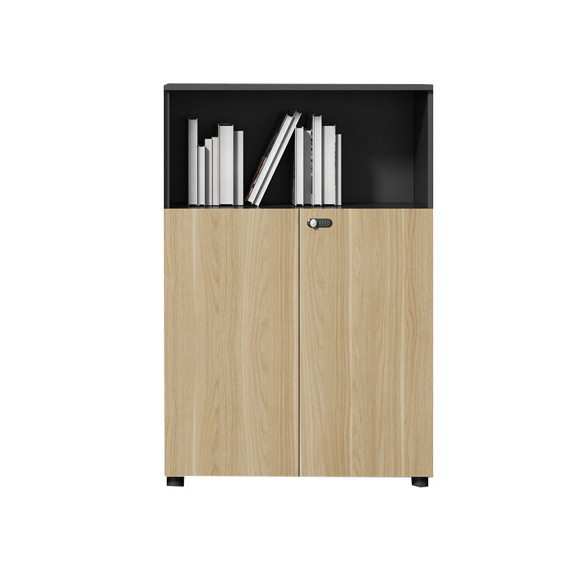 Nordic Style File Cabinets Wood Vertical File Cabinet with Lock