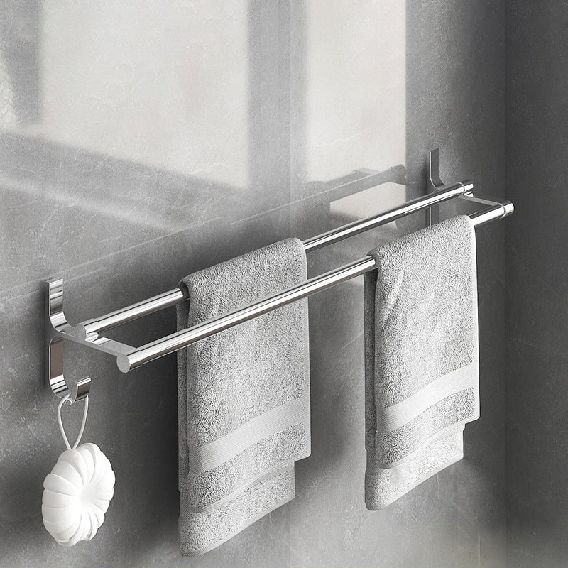 Modern Polished Chrome Bathroom Accessory Set Bath Shelf/Towel Bar/ Paper Holder Included