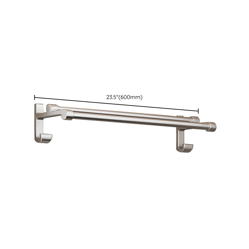 Modern Polished Chrome Bathroom Accessory Set Bath Shelf/Towel Bar/ Paper Holder Included