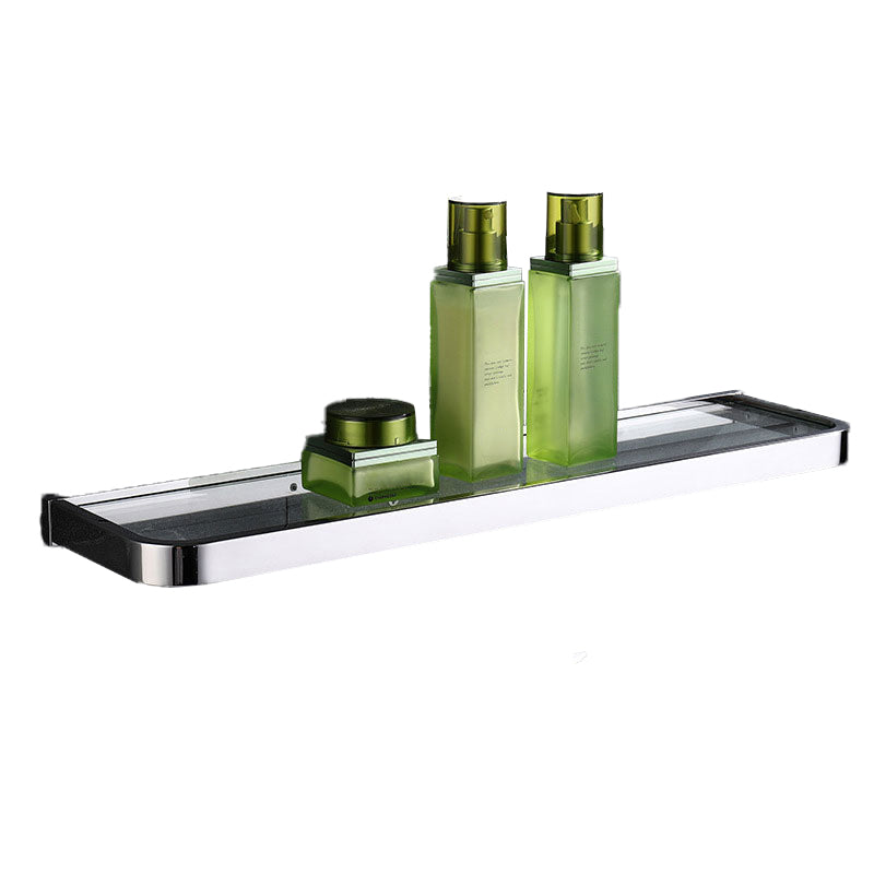 Polished Chrome Modern Bathroom Accessory Set in Stainless Steel Towel Bar/Soap Dish