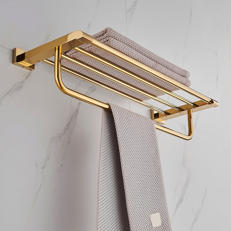 Modern Towel Bar Bathroom Hardware Set Bath Shelf Gold Bathroom Accessory Set