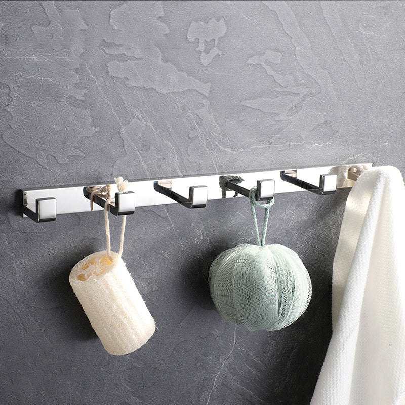 Modern Bath Hardware Set Paper Holder Grey Towel Bar Bathroom Accessory Set