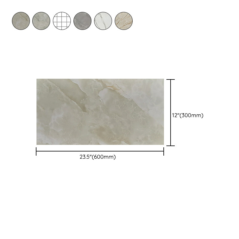 Rectangular Peel and Stick Backsplash Tile Modern Tile-Peel & Stick