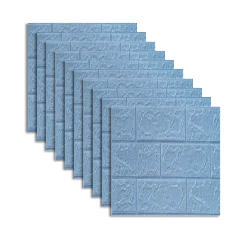 Modern Wall Access Panel PVC 3D Embossed Peel and Stick Soundproof Paneling