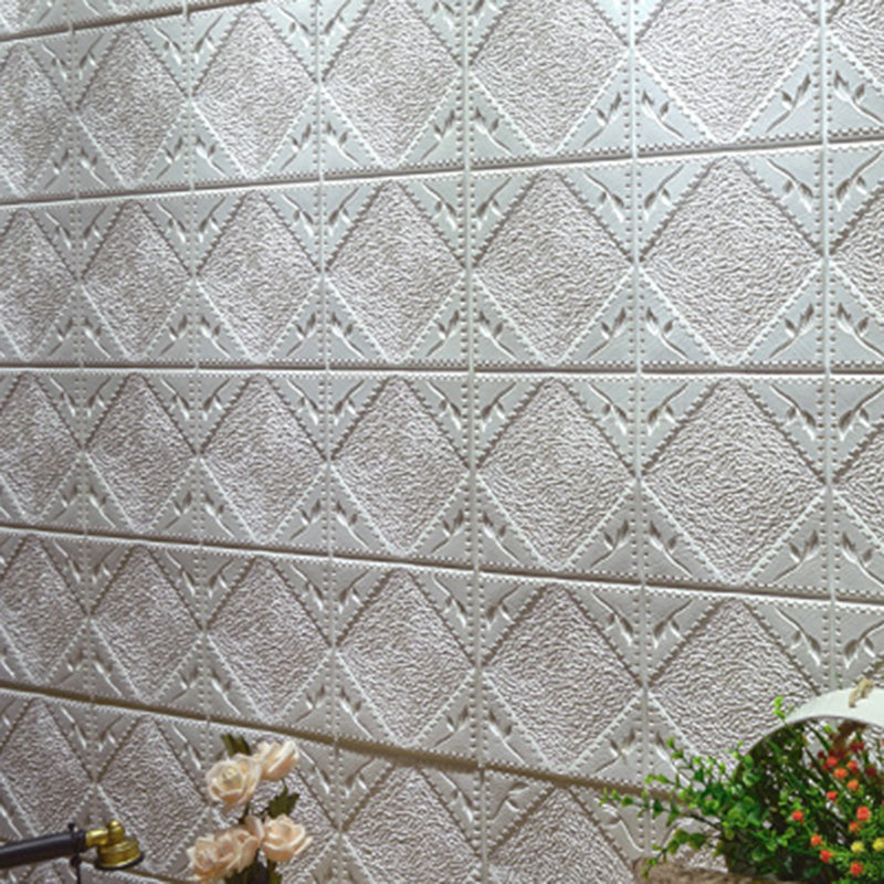 Modern Wall Paneling 3D Embossed PVC Self-Adhesive Waterproof Wall Access Panel