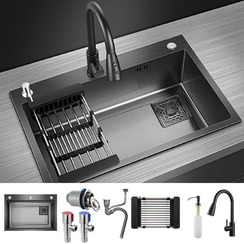 Modern Style Kitchen Sink Stainless Steel Noise-cancelling Design Kitchen Sink