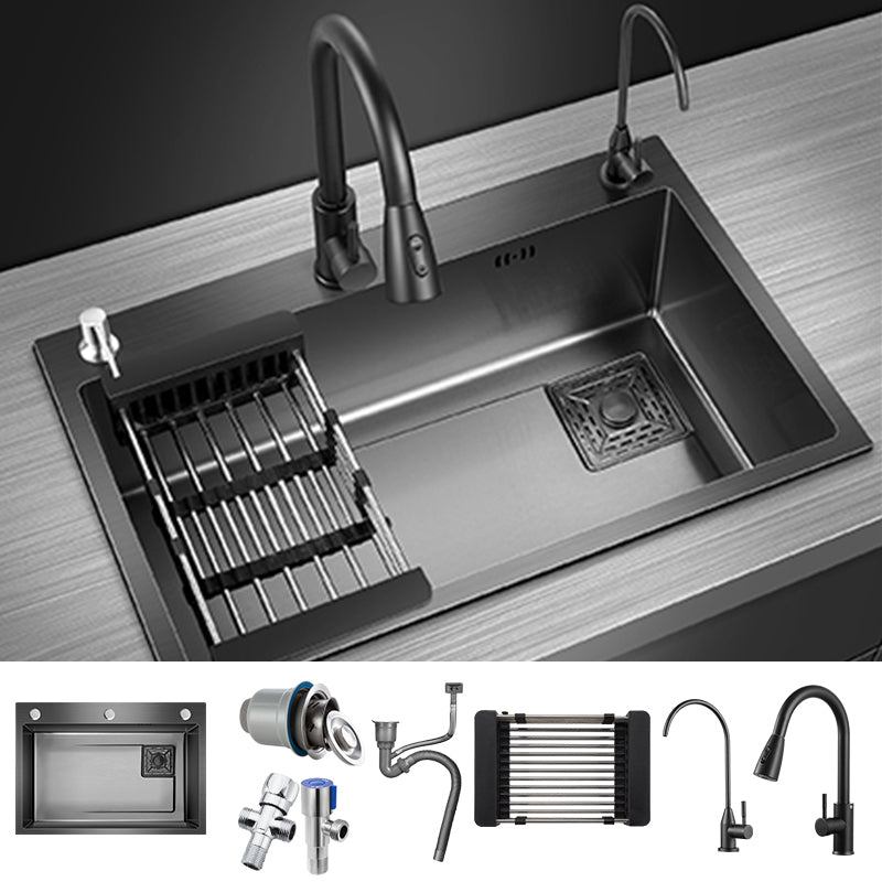 Modern Style Kitchen Sink Stainless Steel Noise-cancelling Design Kitchen Sink