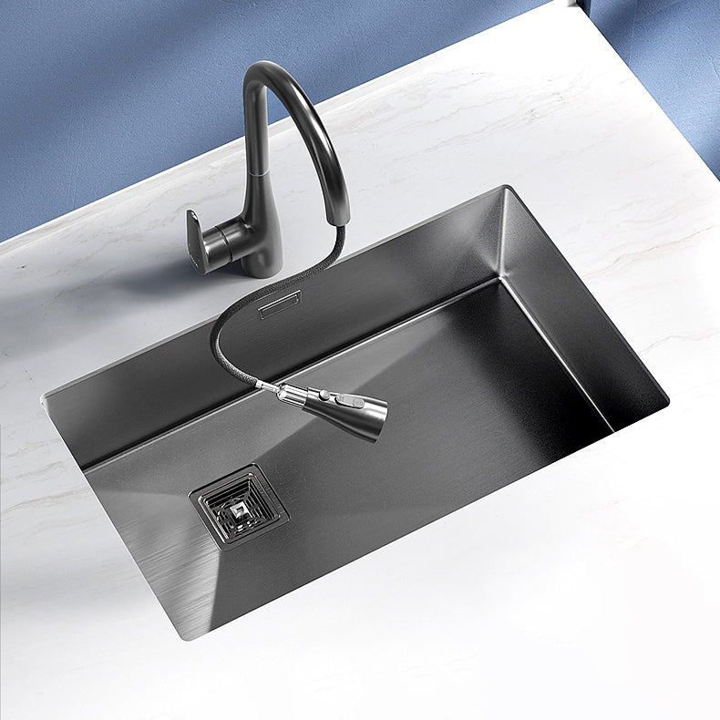 Modern Style Kitchen Sink Stainless Steel Antimicrobial Design Kitchen Sink