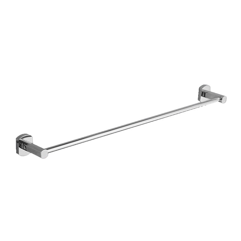 Polished Chrome Modern Bathroom Accessory Set Silver Towel Bar/Bath Shelf