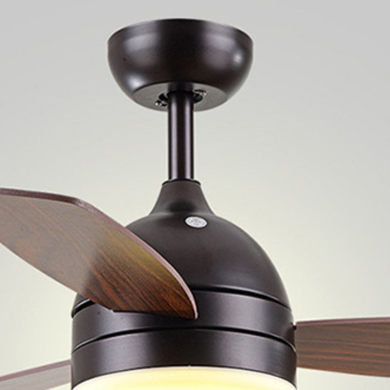 Kids Style 1 - Light Fan Light 3 Wood Blades Ceiling Fan Fixture