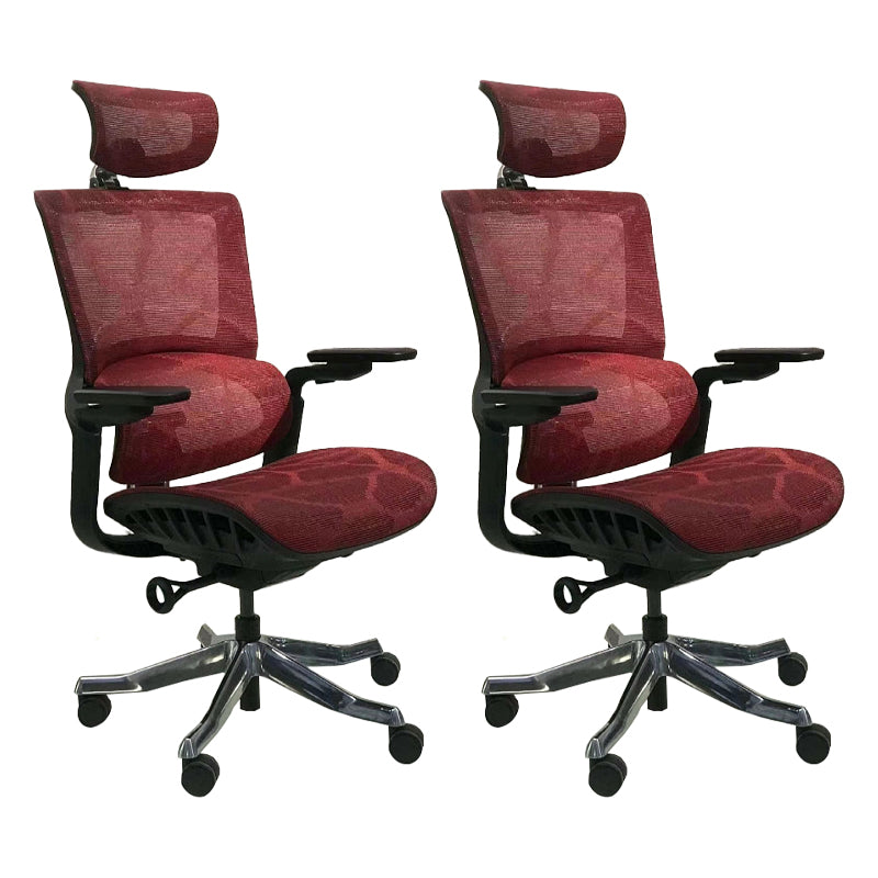 Modern Arms Included Executive Chair Height-adjustable Managers Chair for Office