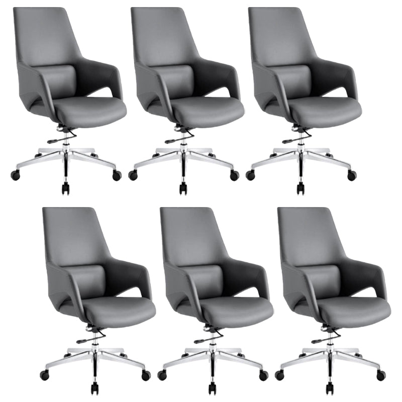 Modern Leather Managers Chair Ergonomic Executive Chair for Office