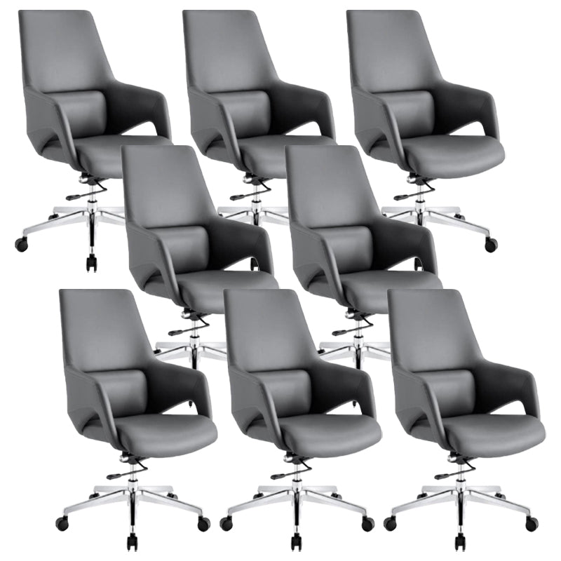 Modern Leather Managers Chair Ergonomic Executive Chair for Office