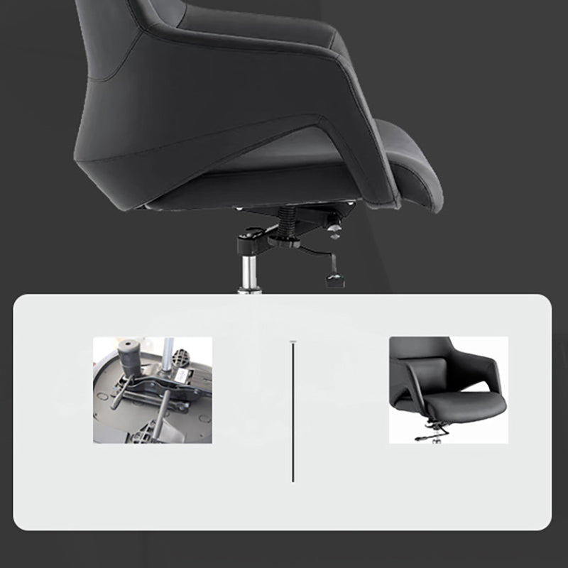 Modern Leather Managers Chair Ergonomic Executive Chair for Office