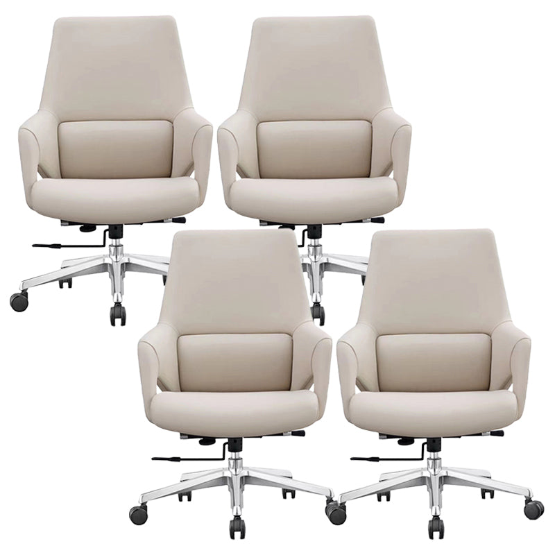 Modern Leather Managers Chair Ergonomic Executive Chair for Office